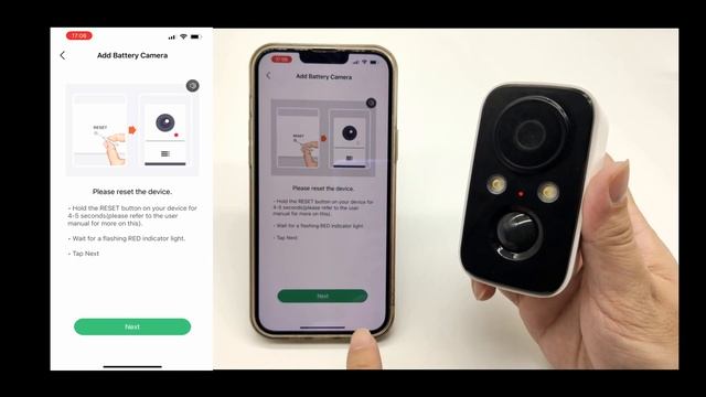 FOAOOD DF220 Battery camera WIFI connection method video（Please select 1080P and above resolution） смотреть онлайн
