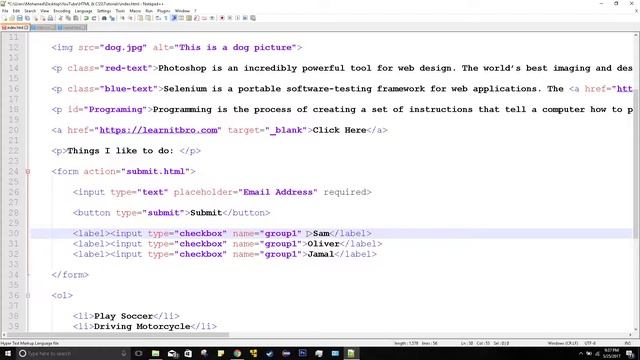 HTML & CSS - Tutorial 23 - Checked Box By Default смотреть онлайн