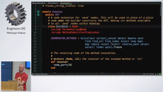 Internal Affairs - writing a custom cop for your project - Singapore Ruby Group смотреть онлайн
