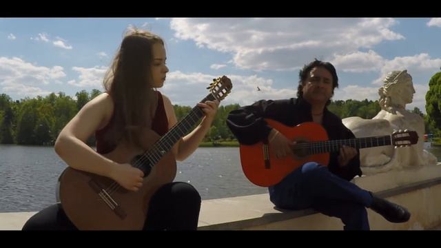 GUITAR DUET Oscar Guzmán y Elena Golovina смотреть онлайн