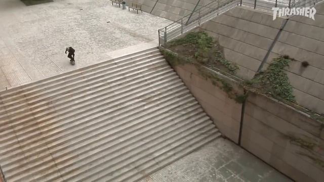 Skateboard Vs Scooter Lyon 25 Stairs