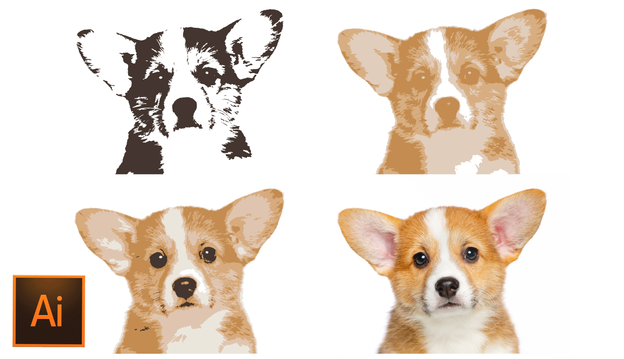 Переводим изображение в иллюстрацию | Создаем из фотографии векторный файл | Трассировка изображения смотреть онлайн