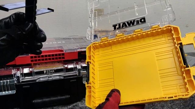 New DeWalt TStak, Craftsman VersaStack, Irwin Organizer, Finally In My Hands!!!