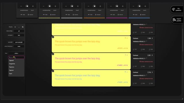 Colors Tester - Simulation & testing tools in details смотреть онлайн