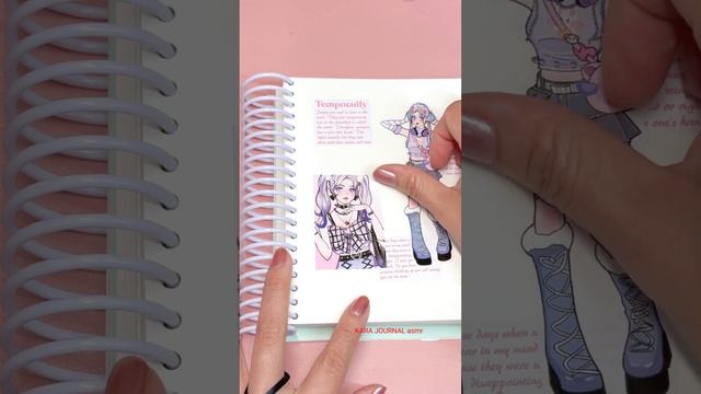 stickers journal??cute kawaii sticker scrapbook? Immersive ASMR journal смотреть онлайн