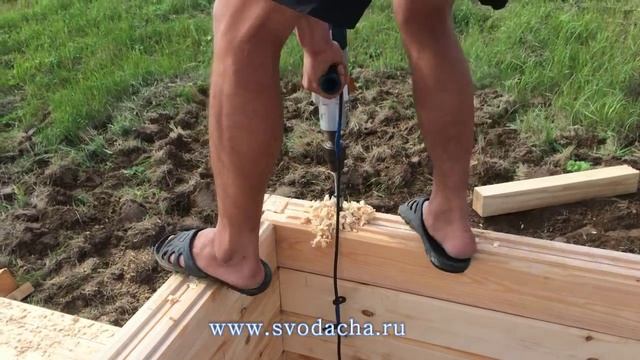 Как производится сборка на деревянные нагели смотреть онлайн