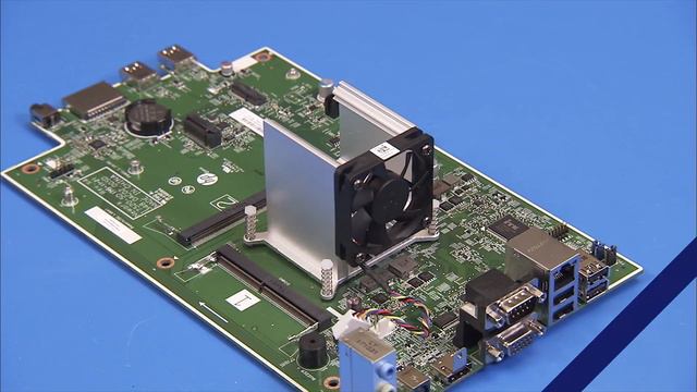 Remove and Replace the Motherboard | HP Slim 290 and Slimline 290 Desktop PC Series | HP смотреть онлайн