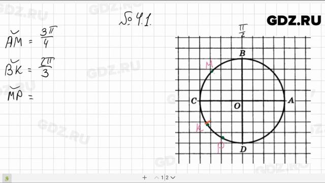 № 4.1- Алгебра 10-11 класс Мордкович смотреть онлайн