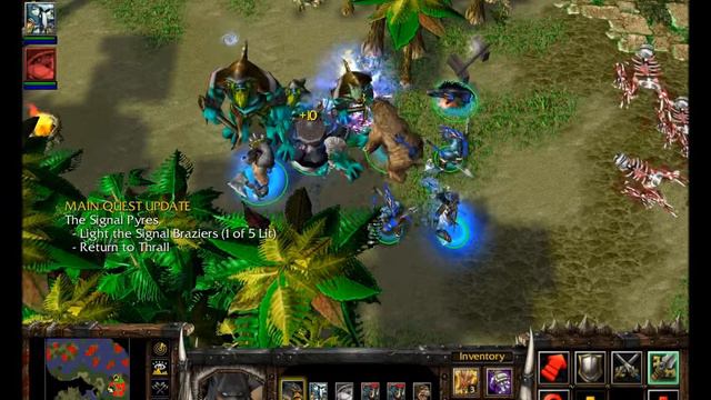 Warcraft III The Frozen Throne Bonus Campaign Chapter One Rexxar Helps Vol'jin Out смотреть онлайн