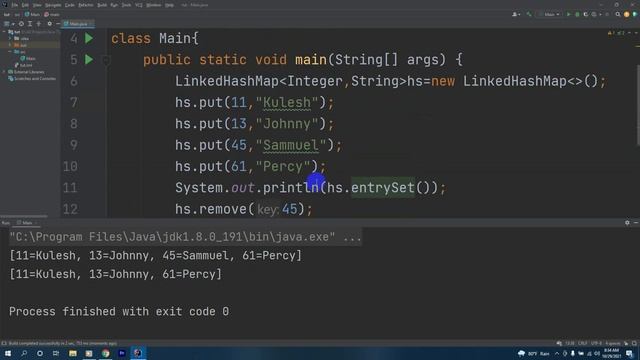 Collection Framework Episode 8- LinkedHashMap In Java смотреть онлайн