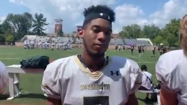 John Carroll football Roman Hemby, Malik Scott and Austin Brinkman 08/17/19 смотреть онлайн