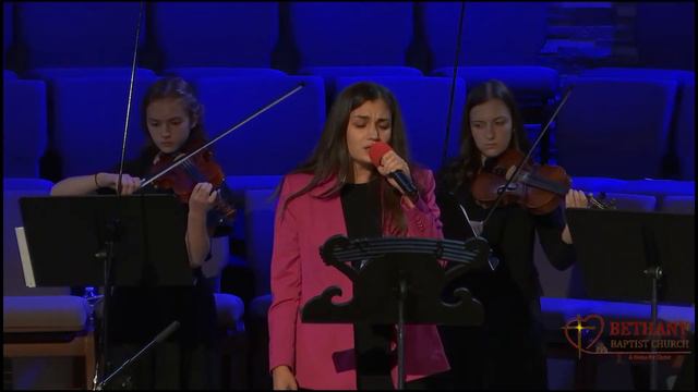 Адонай - пение Маргариты с скрипичным оркестром