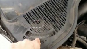 Шкода Октавия - расположение ВИН номера