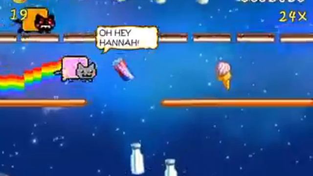 Nyan Cat: Lost In Space-EVERY POSITIVE POWERUP! смотреть онлайн