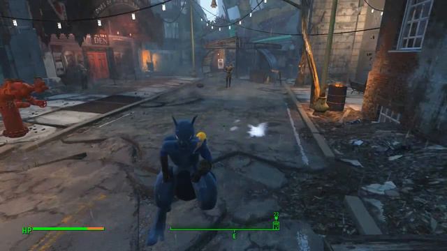 Shadow Mewtwo=Myself /Pokemon Armor FALLOUT4 mod смотреть онлайн