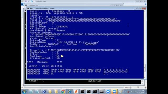 || IBM MQMD(message queue message descriptor)||-PART3-Telugu смотреть онлайн