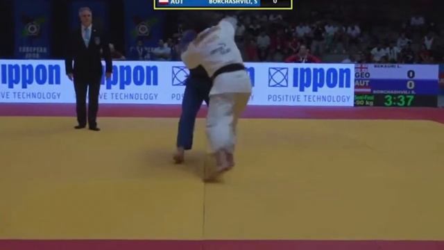 Retorno de Lasha Bekauri Campeão Olímpico de Judô da Geórgia смотреть онлайн