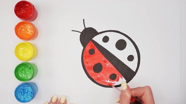 How to draw a ladybug смотреть онлайн