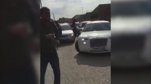 Массовая драка за место в кортеже на свадьбе в Ингушетии