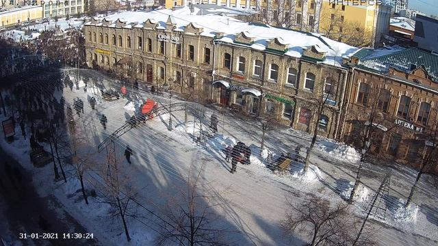 31 января. Жесткие задержания участников шествия на Кировке в Челябинске. смотреть онлайн