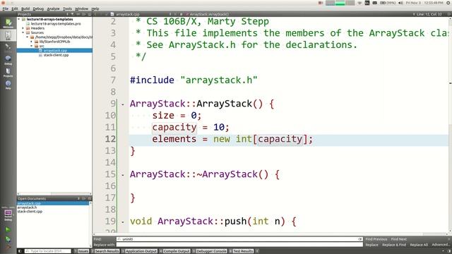 【Lecture 18 - Arrays】CS106X, Programming Abstractions in C++, Au 2017 смотреть онлайн