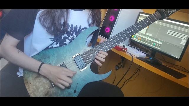 Bring Me The Horizon - Blessed With A Curse ( Guitar cover ) смотреть онлайн