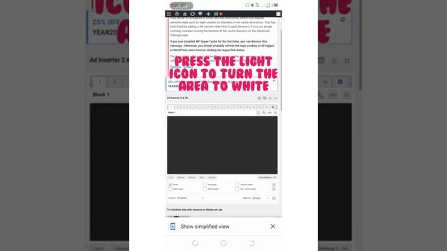 The simplest way to paste AdSense Code to WordPress смотреть онлайн