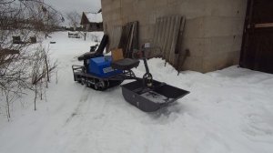 Модуль толкач для мотобуксировщика Полярник