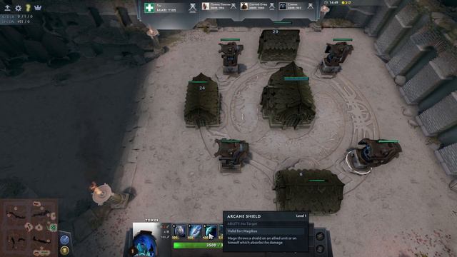 Dota2 Survival Chaos Devotion - Humans - Старая мета по-новому - игра 1 против орка смотреть онлайн