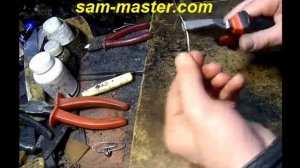 Ремонт молнии Новый держатель бегунка за 1 минуту