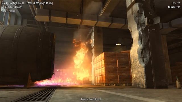 Mafia II Benchmark on 9600GT смотреть онлайн