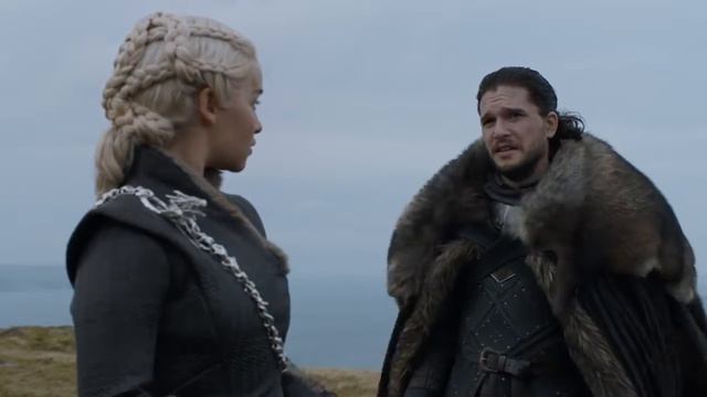 Игра престолов Джон Сноу и Дрогон смотреть онлайн