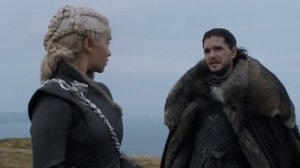 Игра престолов  Джон Сноу и Дрогон