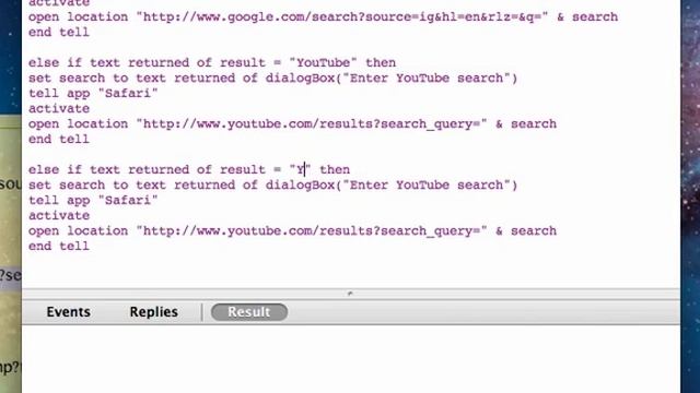 AppleScript - Search Engine смотреть онлайн