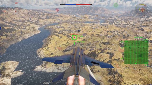 War Thunder F4S Phantom 4k Gameplay ultra graphics 144hz Air Realistic Battle GRIND for the F-16C смотреть онлайн