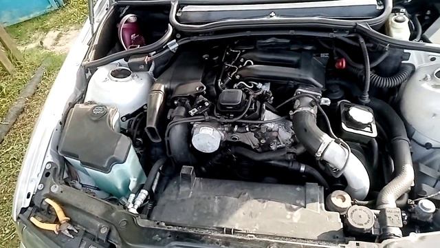 Работа без обводного ремня БМВ Е46 смотреть онлайн