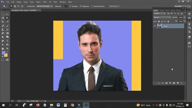 Photoshop Magic Wand Tool Tutorial Part 3 - Advanced Selection Techniques смотреть онлайн