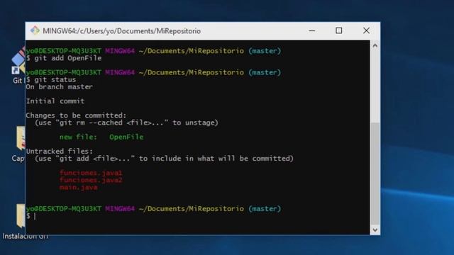 GIT | Mandar archivos al Staging Index смотреть онлайн