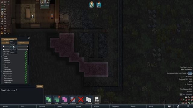 [2] RimWorld 1.1 - Night of the Living Dead - Surviving смотреть онлайн