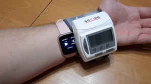 Измеряем артериальное давление смарт часами Lemfo T80 (SENOIX)