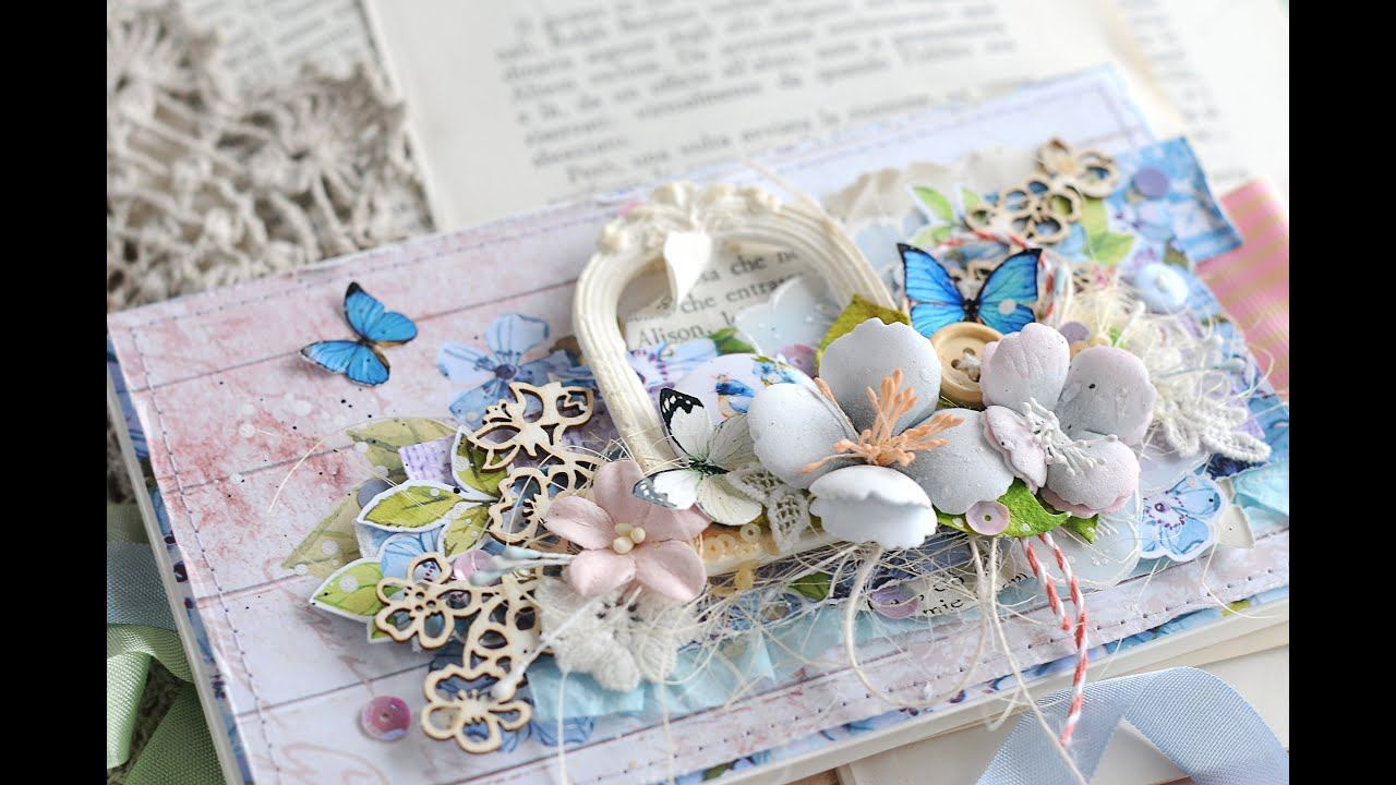 МК Нежная ажурная открытка. Часть 1. Запись эфира 5.03.19. смотреть онлайн