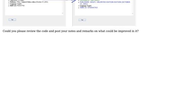 Code Review: Manipulate HTML document loaded into WebBrowser control смотреть онлайн