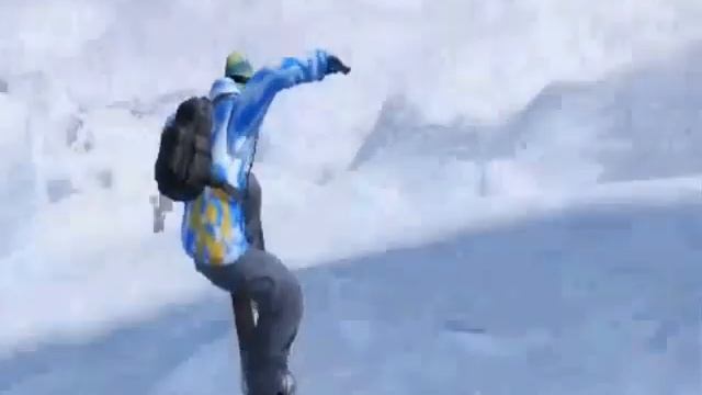 SW snowboarding - glitch in Park CIty смотреть онлайн