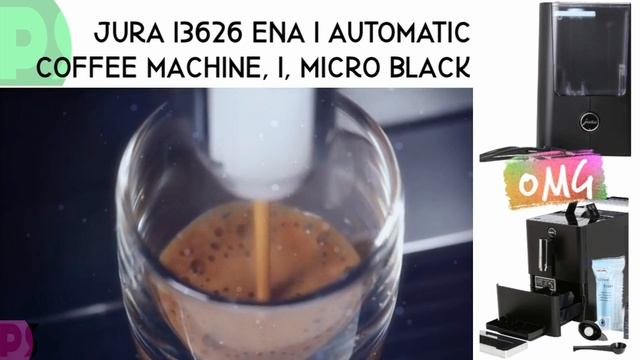 Jura 13626 ENA 1 Automatic Coffee Machine, 1, Micro Black смотреть онлайн