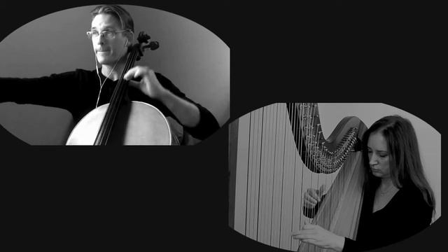Mahler 5 - 4th mvt - for Harp and Cello смотреть онлайн