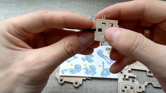 ДЕРЕВЯННЫЙ 3D-КОНСТРУКТОР. ЖЕЛЕЗНОДОРОЖНЫЙ СОСТАВ смотреть онлайн