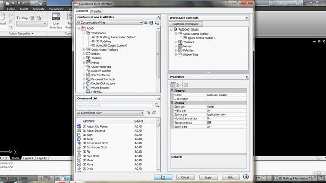 How to use autocad 2010 in classic mode смотреть онлайн