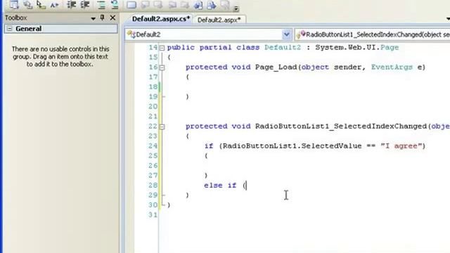 36 - RadioButtonList Control смотреть онлайн