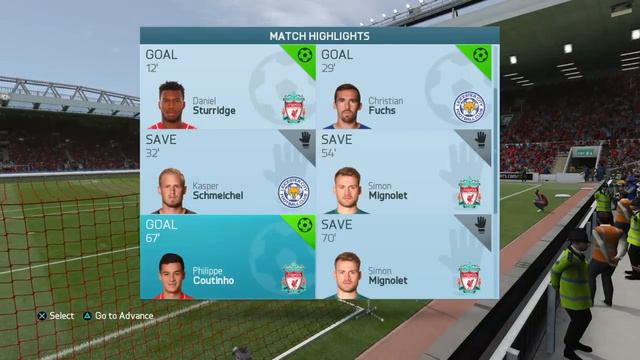 FIFA 16 Coutinho and Vardy Goals смотреть онлайн