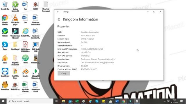 How To Find/Check & Change IP Address & MAC Address On Windows 10/8/7 by kingdom information 2020 смотреть онлайн